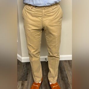 Incotex Men's Khaki Chinos
